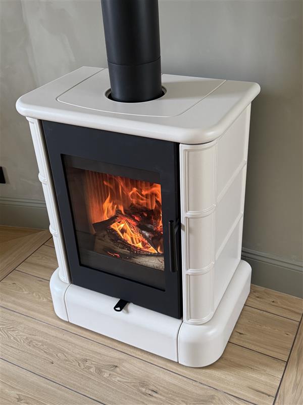 Pose d'un poêle à bois Siena N 01